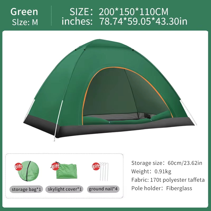 Kael Trek 2-Person Pop Up Camping Tent