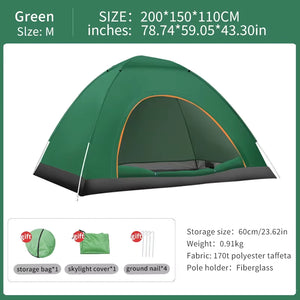 Kael Trek 2-Person Pop Up Camping Tent